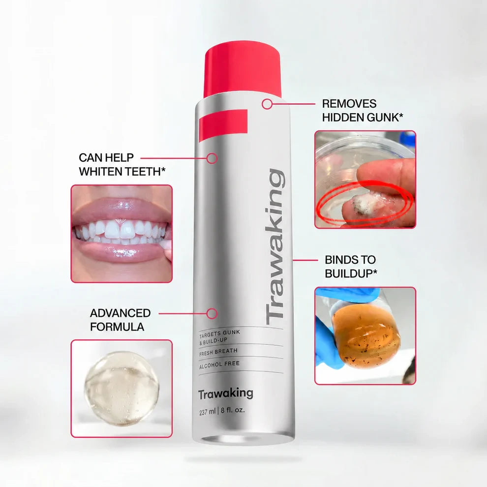 Deep Cleansing Mouthwash – Witness impurities wash away in seconds