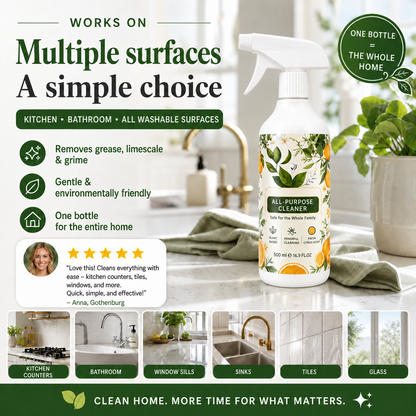 🧽 One-Spray Multi-Surface Cleaner