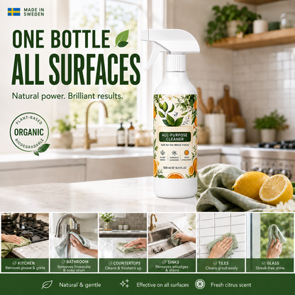🧽 One-Spray Multi-Surface Cleaner