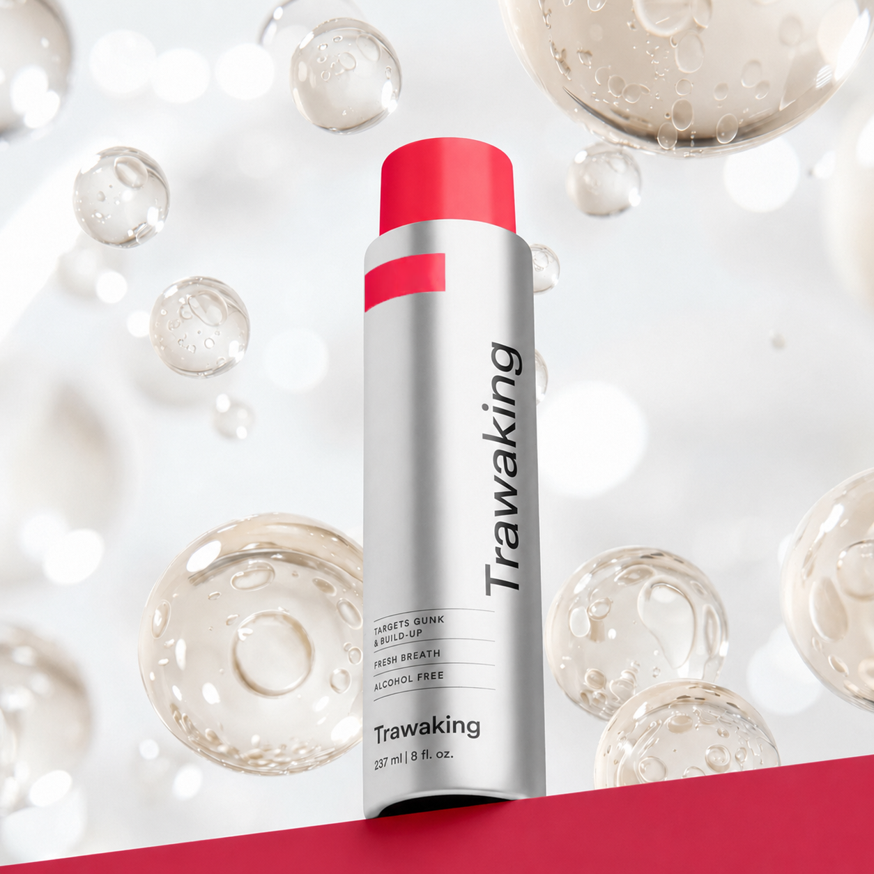 Deep-Cleanse Liquid Oral Rinse – Watch Visible Impurities Flush Away for a Healthier Smile