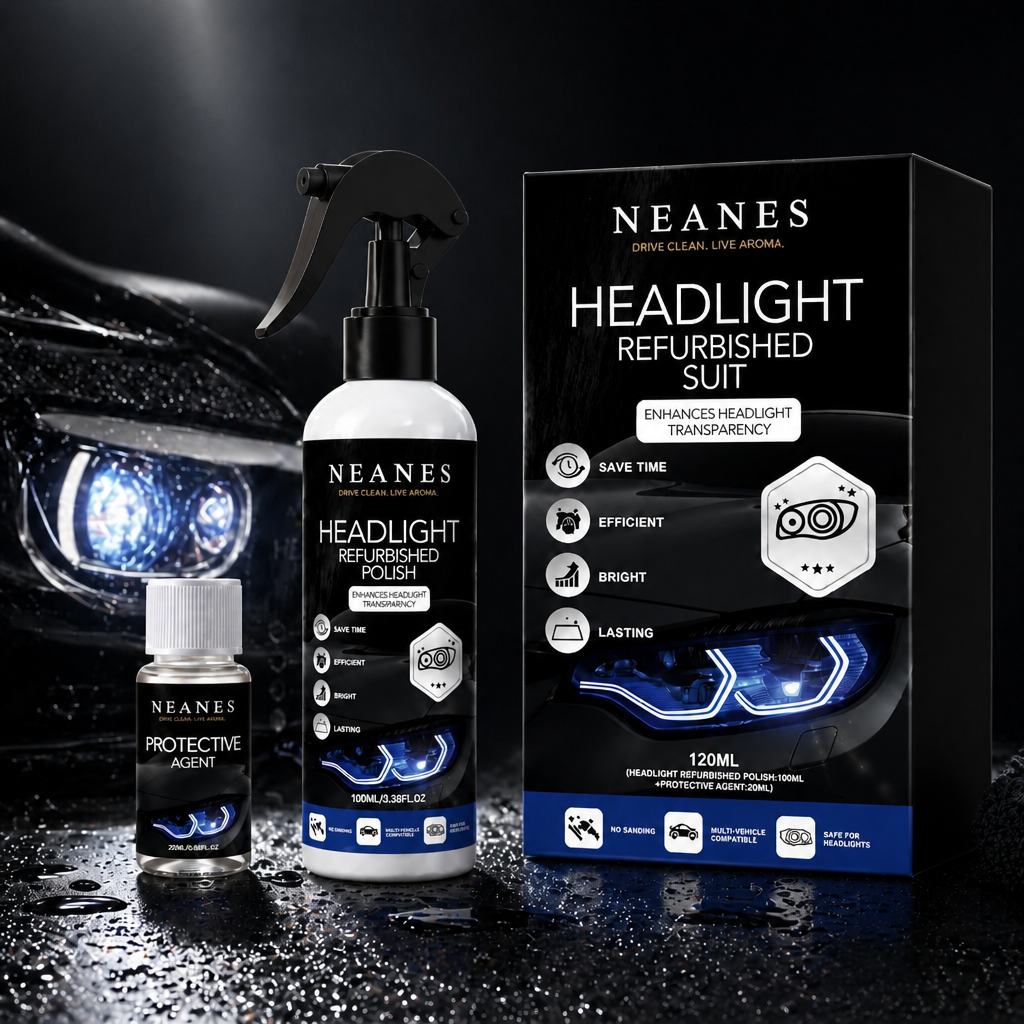 🔥Last Day 70% OFF-✨Headlight Restorer-Wipe Away Years of Yellow & Haze!