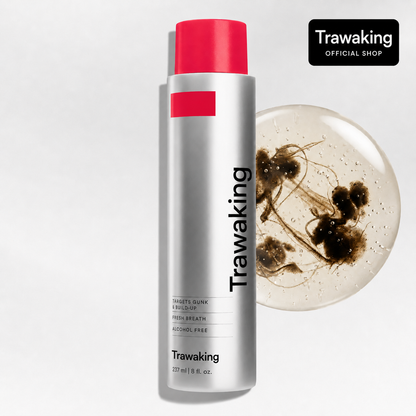 Deep-Cleanse Liquid Oral Rinse – Watch Visible Impurities Flush Away for a Healthier Smile