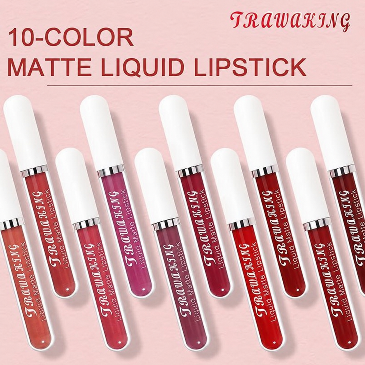 10 Shade Matte Lip Kit 💋 Bold & Vibrant Colors