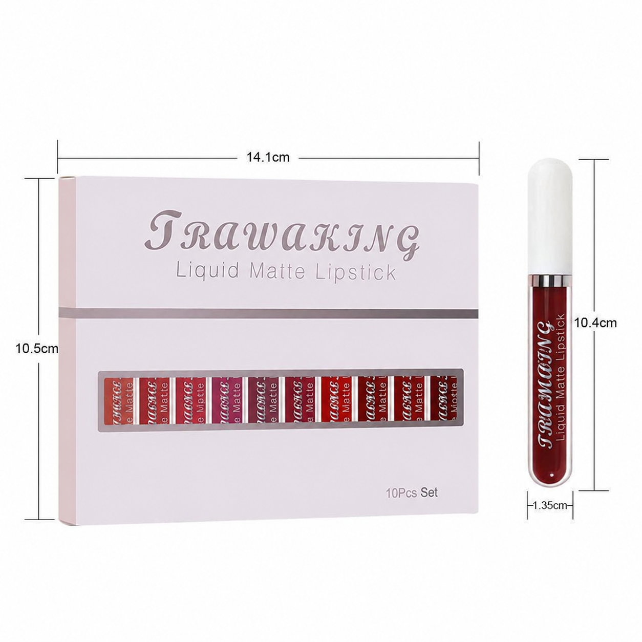 10 Shade Matte Lip Kit 💋 Bold & Vibrant Colors