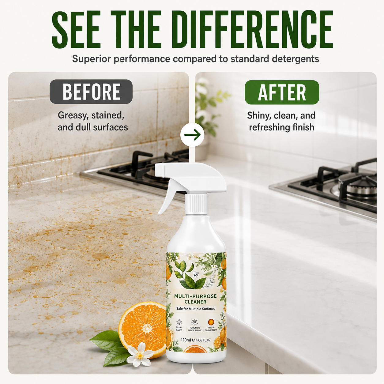 🧽 One-Spray Multi-Surface Cleaner