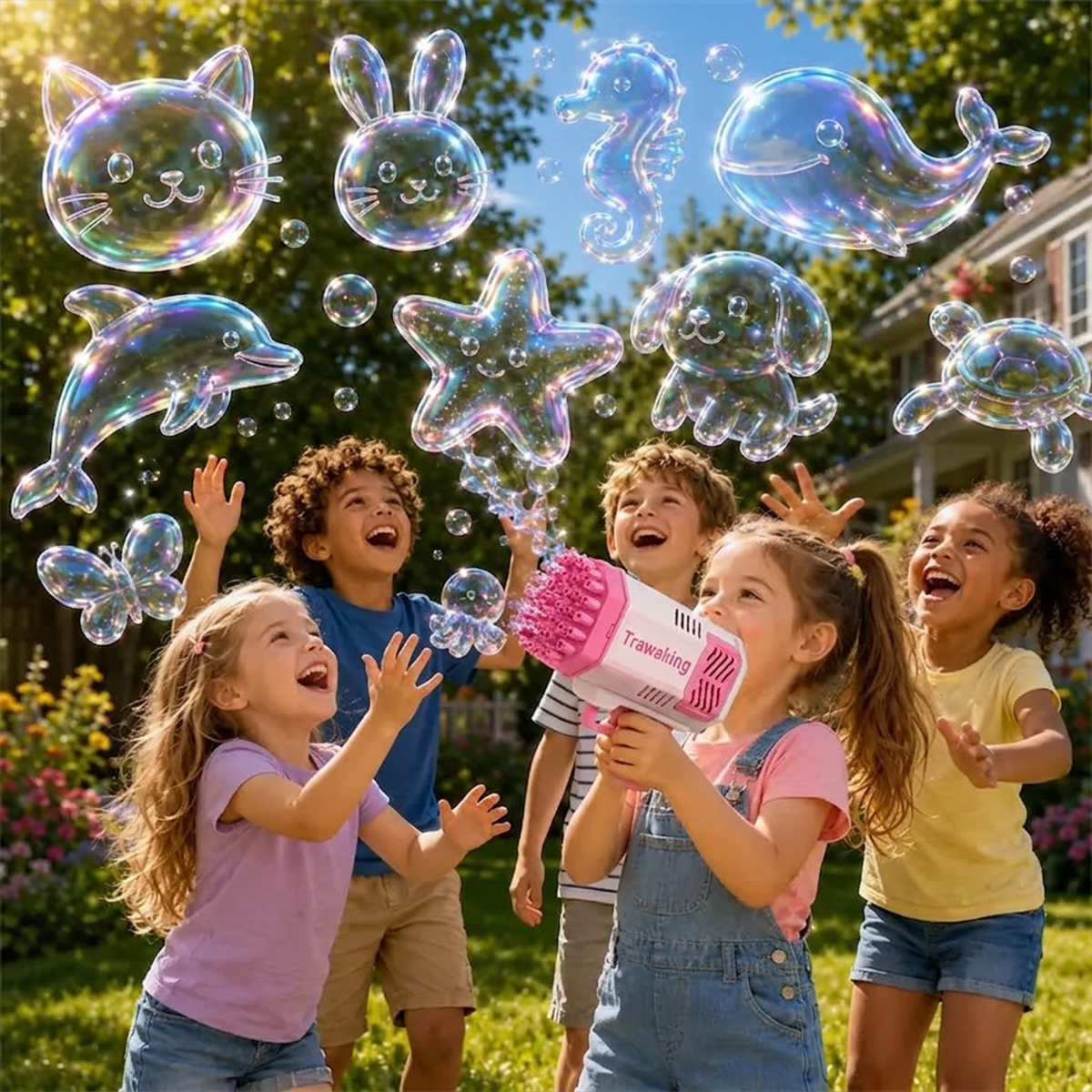 Super 3D Magic Bubble Concentrate —— Animal & Ocean Fantasy Theme