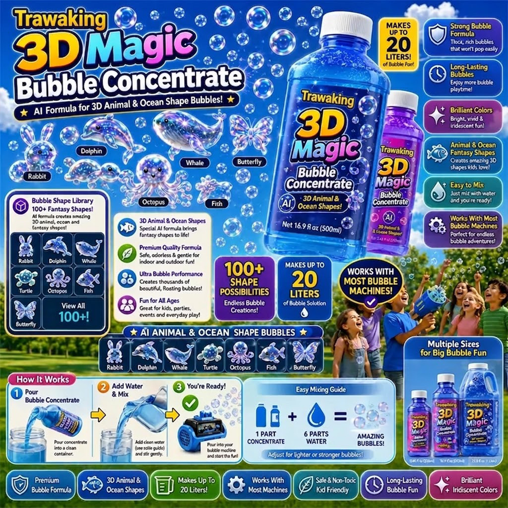 Nano-shape bubble technology