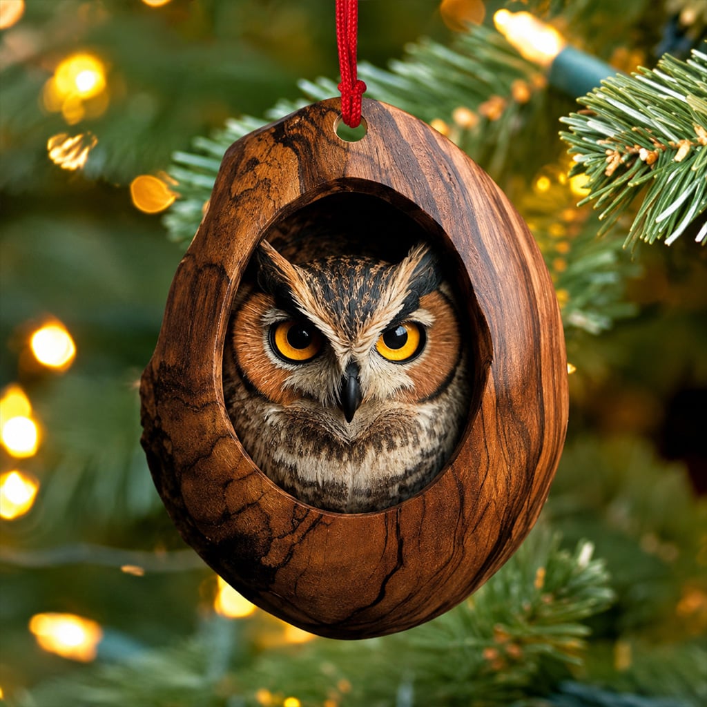 Handmade Animal Ornaments-2D flat single side print