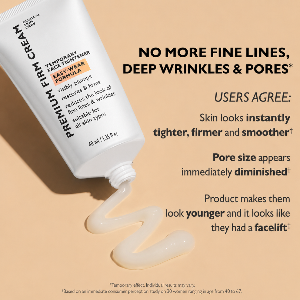 Applying face tightener
