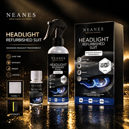 🔥Last Day 70% OFF-✨Headlight Restorer-Wipe Away Years of Yellow & Haze!