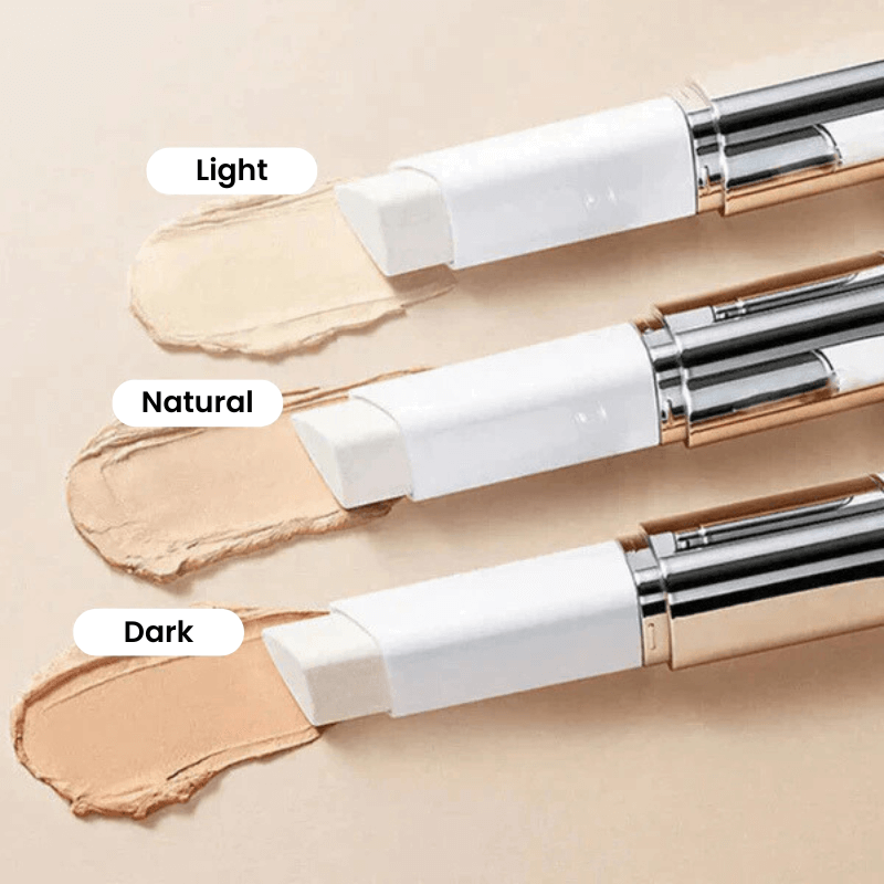 Korean Color-Changing Foundation Stick – One Swipe, Perfect Match