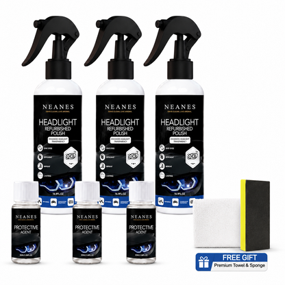 🔥Last Day 70% OFF-✨Headlight Restorer-Wipe Away Years of Yellow & Haze!