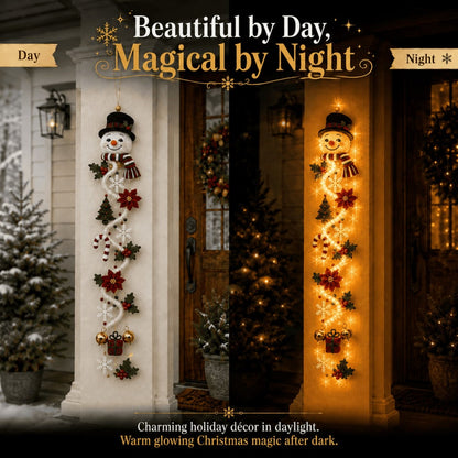 ⏳ Last day! 49% OFF✨ – 🎅MerryCascade Glowing Christmas Door Hanger