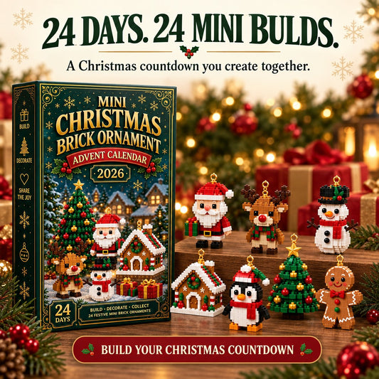 🎄 24-Day Mini Christmas Ornament Advent Calendar