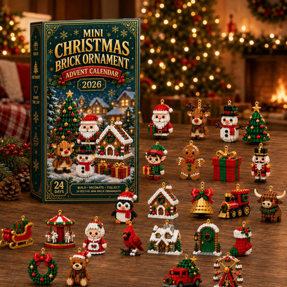 🎄 24-Day Mini Christmas Ornament Advent Calendar