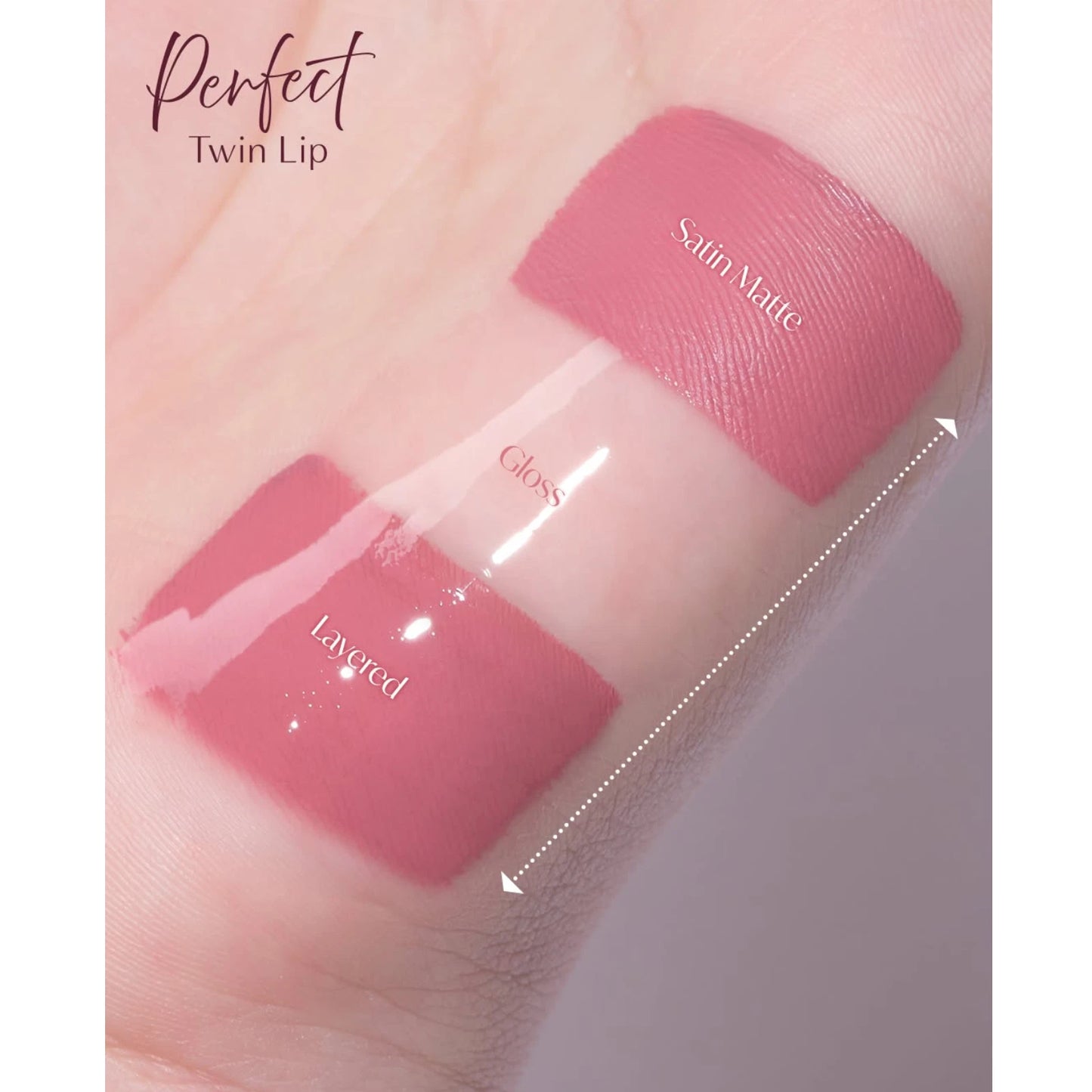 Two-in-One Velvet & Gloss Lip Tint — Matte & Shine in One Swipe